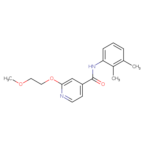 N-(2,3-dimethylphenyl)-2-(2-methoxyethoxy)pyridine-4-carboxamide