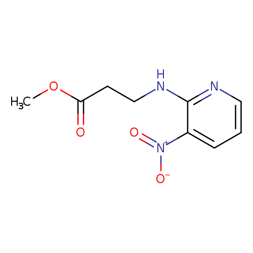 methyl 3-[(3-nitropyridin-2-yl)amino]propanoate