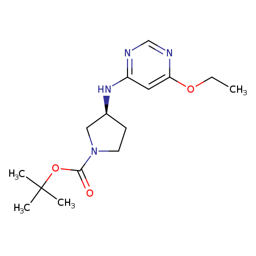 (S)-tert-Butyl 3-((6-ethoxypyrimidin-4-yl)amino)pyrrolidine-1-carboxylate