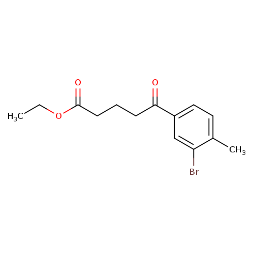 Ethyl 5-(3-bromo-4-methylphenyl)-5-oxovalerate
