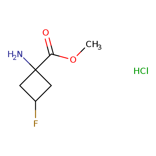 methyl 1-amino-3-fluorocyclobutane-1-carboxylate hydrochloride, Mixture of diastereomers