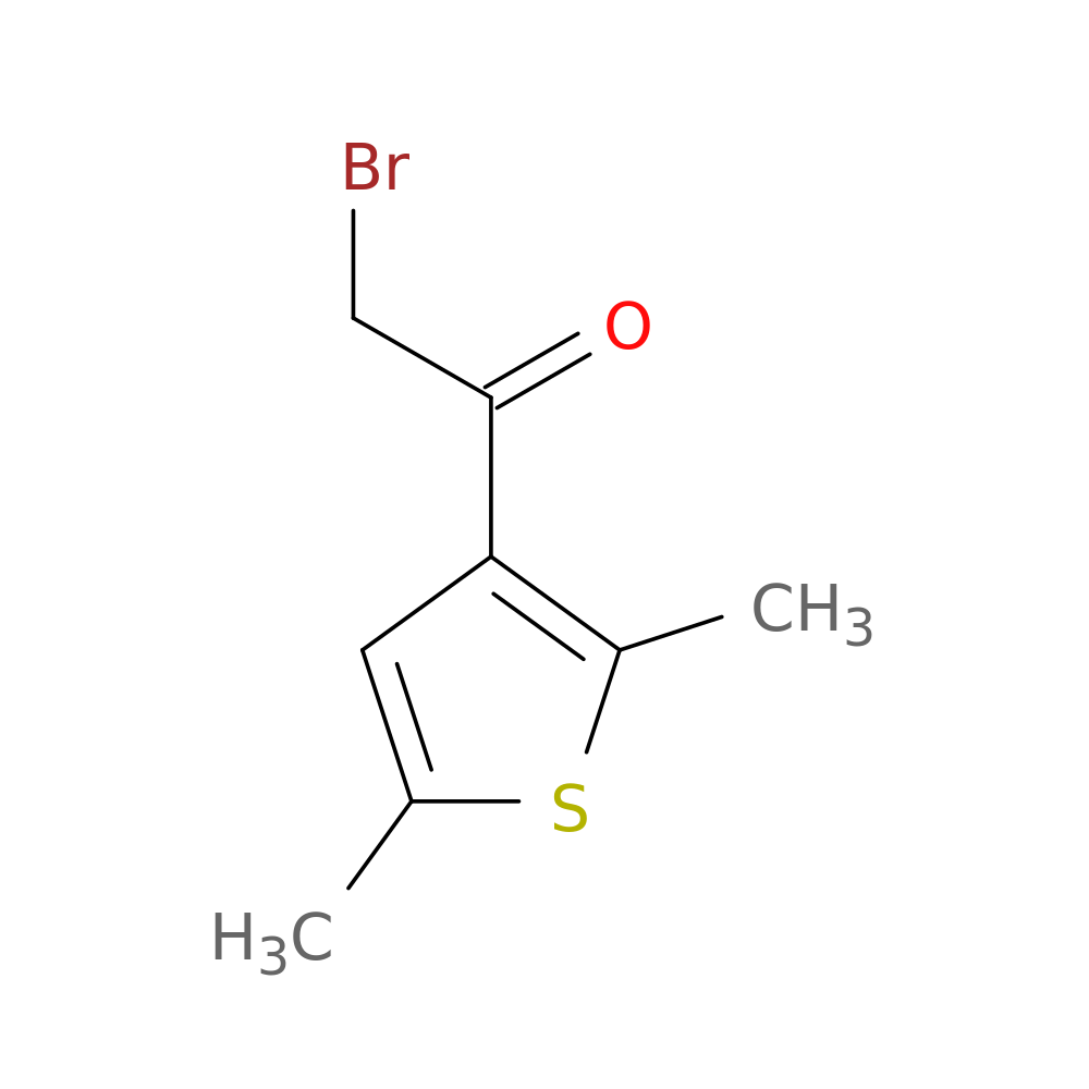 2-bromo-1-(2,5-dimethylthiophen-3-yl)ethan-1-one