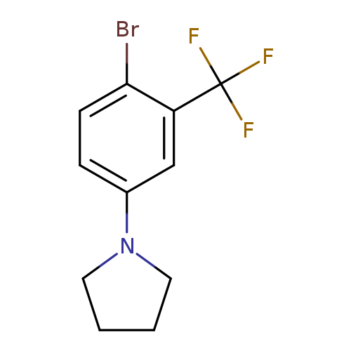 1-(4-Bromo-3-trifluoromethylphenyl)pyrrolidine