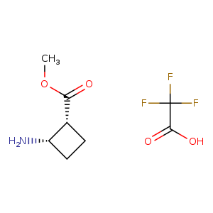 Cis-methyl 2-aminocyclobutanecarboxylate 2,2,2-trifluoroacetate