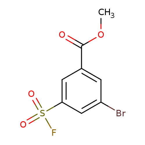 methyl3-bromo-5-(fluorosulfonyl)benzoate