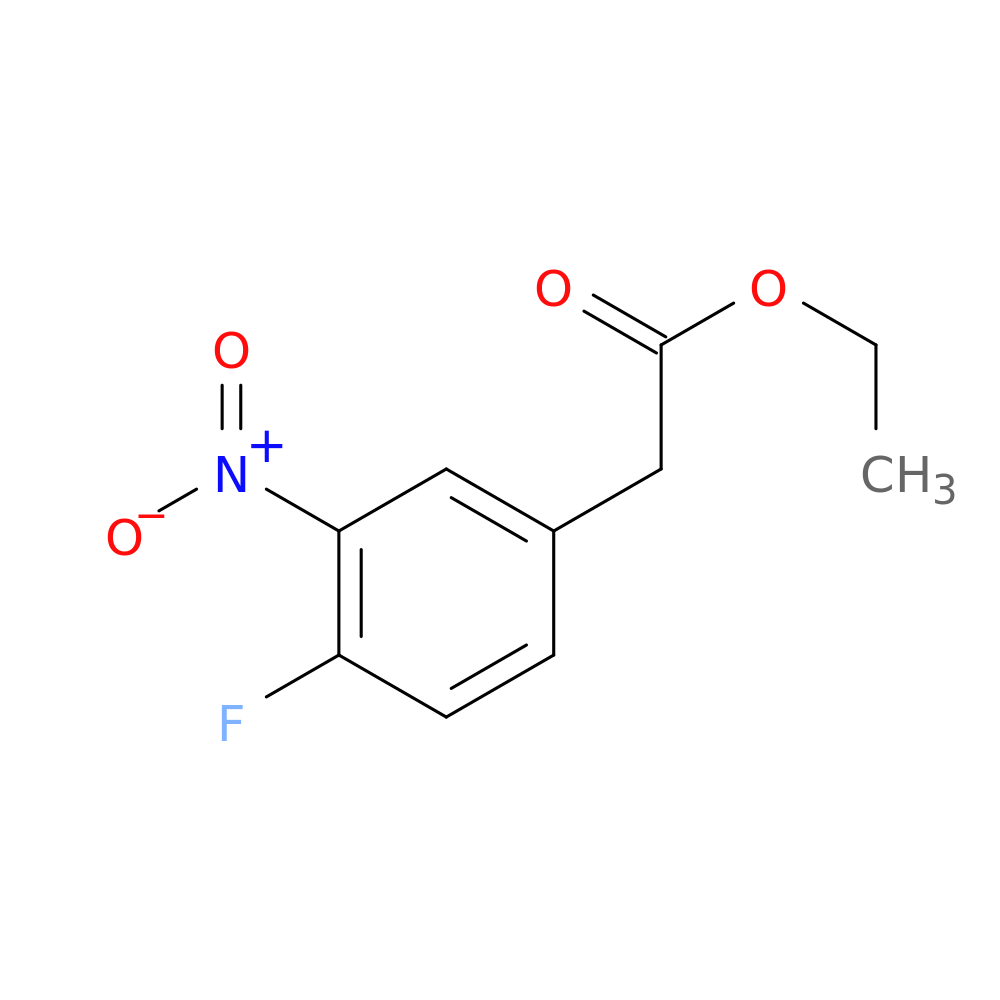 Ethyl 2-(4-fluoro-3-nitrophenyl)acetate