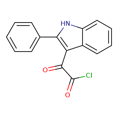 2-Oxo-2-(2-phenyl-1H-indol-3-yl)acetyl chloride