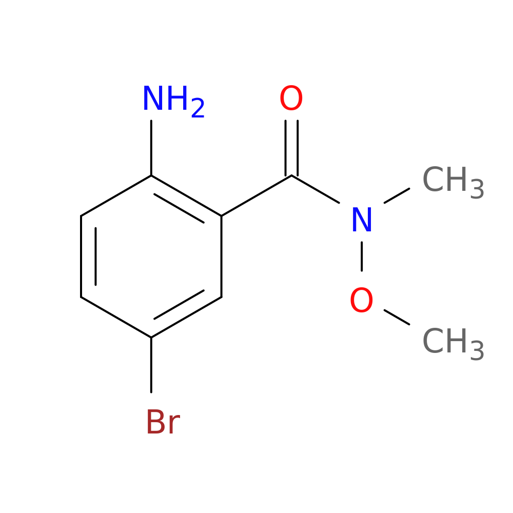 Benzamide, 2-amino-5-bromo-N-methoxy-N-methyl-