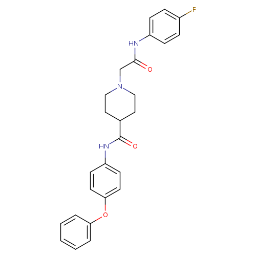 1-{[(4-fluorophenyl)carbamoyl]methyl}-N-(4-phenoxyphenyl)piperidine-4-carboxamide