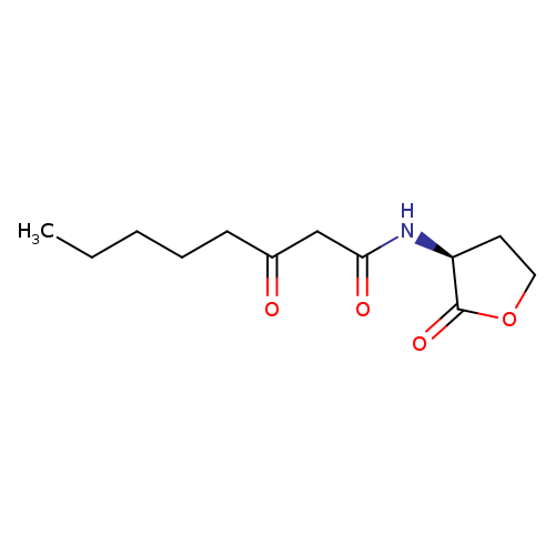 Octanamide, 3-oxo-N-[(3S)-tetrahydro-2-oxo-3-furanyl]-