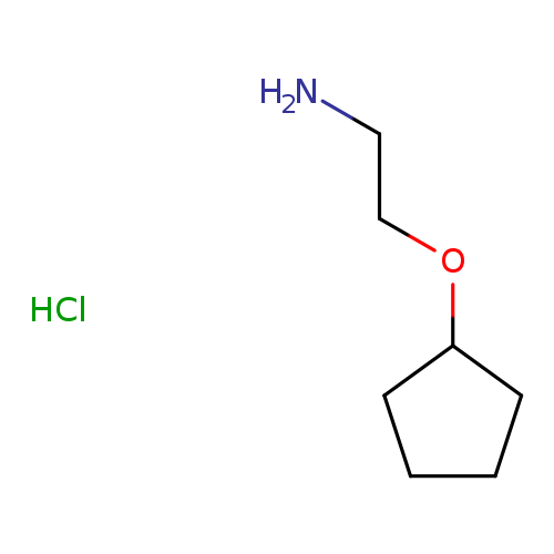 2-(Cyclopentyloxy)ethylamine, HCl