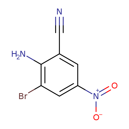 Benzonitrile, 2-amino-3-bromo-5-nitro-