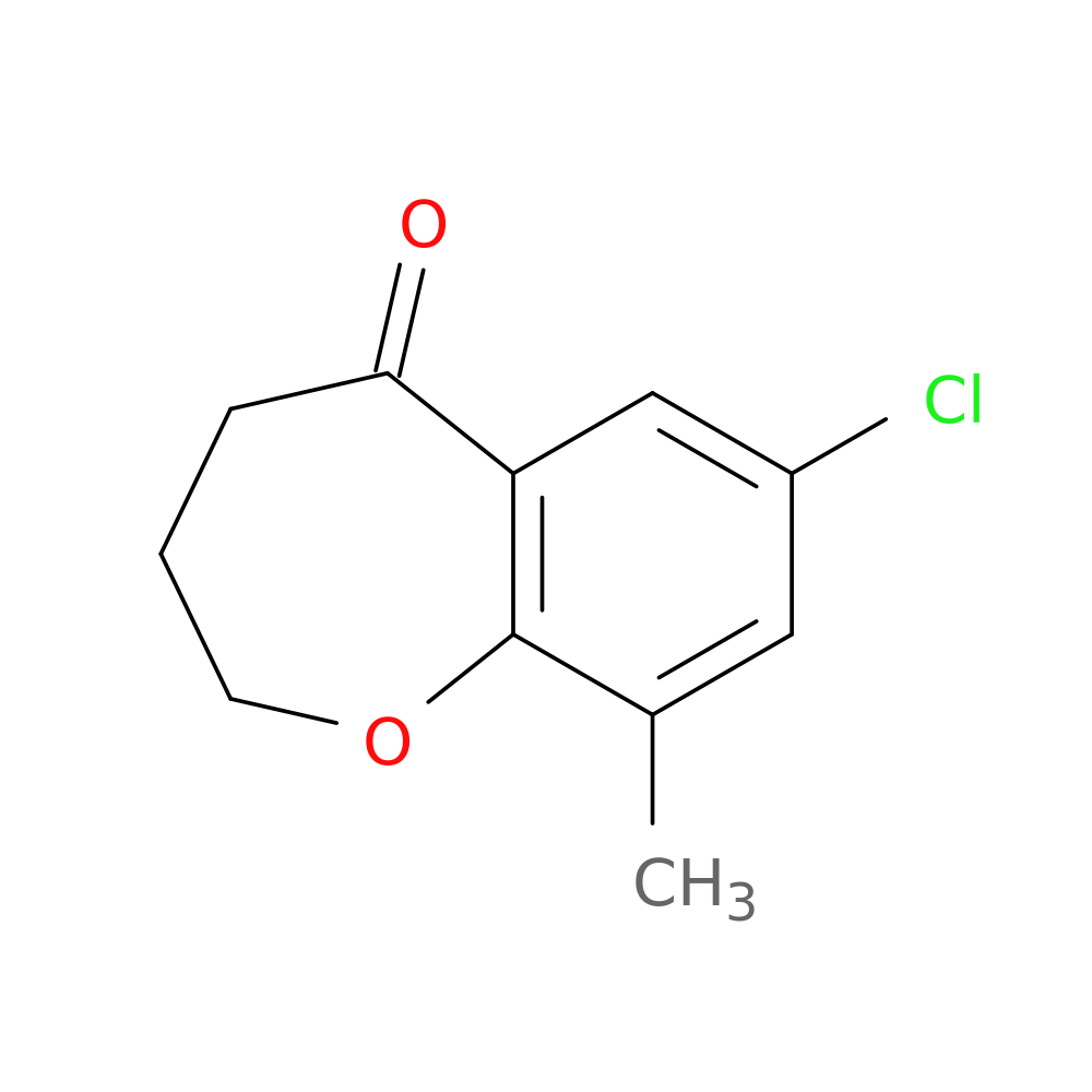 7-chloro-9-methyl-2,3,4,5-tetrahydro-1-benzoxepin-5-one