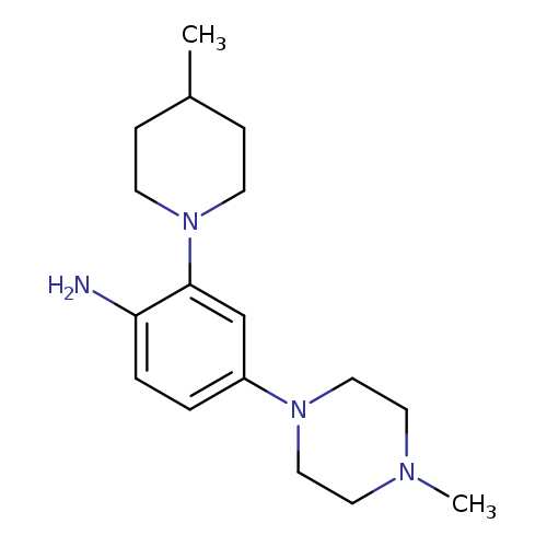 4-(4-Methylpiperazino)-2-(4-methylpiperidino)-aniline