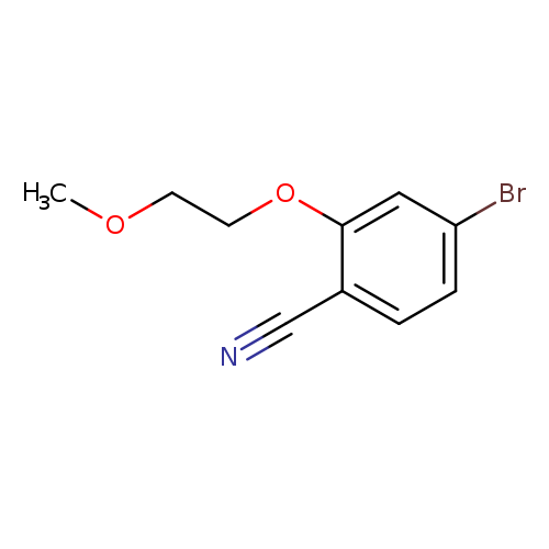 4-Bromo-2-(2-methoxyethoxy)benzonitrile
