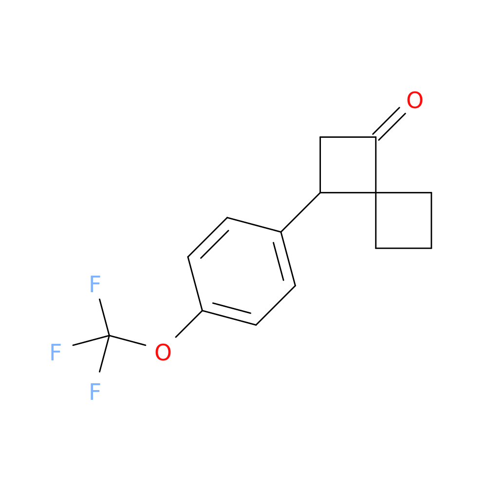 3-[4-(trifluoromethoxy)phenyl]spiro[3.3]heptan-1-one