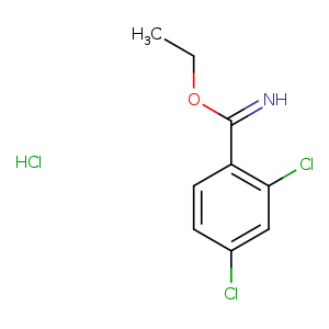 ethyl 2,4-dichlorobenzene-1-carboximidate hydrochloride