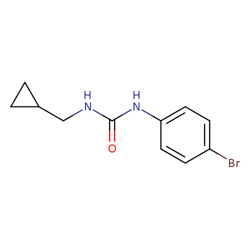 1-(4-Bromophenyl)-3-(cyclopropylmethyl)urea
