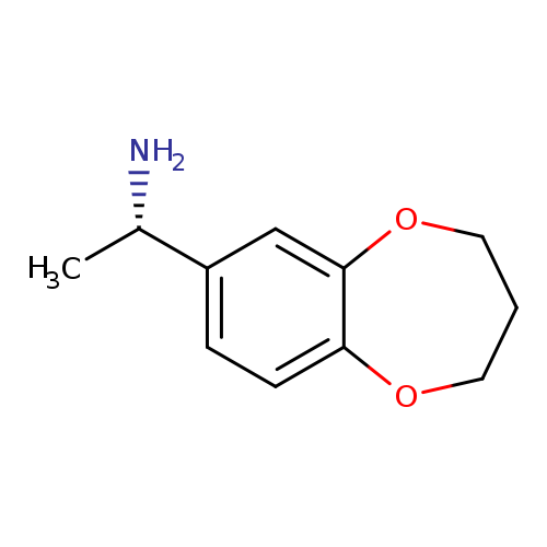 (1S)-1-(3,4-dihydro-2H-1,5-benzodioxepin-7-yl)ethan-1-amine