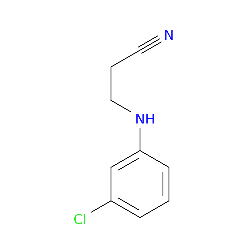 3-((3-Chlorophenyl)amino)propanenitrile