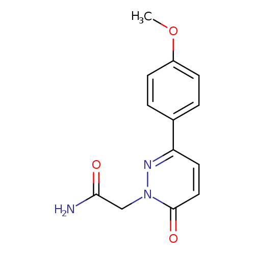 2-[3-(4-methoxyphenyl)-6-oxo-1,6-dihydropyridazin-1-yl]acetamide