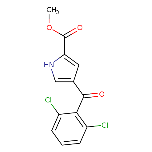 methyl 4-(2,6-dichlorobenzoyl)-1H-pyrrole-2-carboxylate