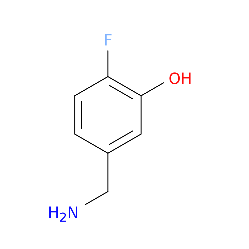 5-(Aminomethyl)-2-fluorophenol