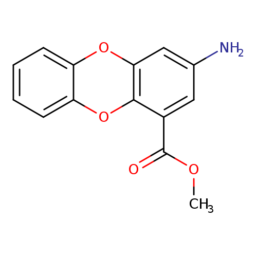 Methyl 3-aminooxanthrene-1-carboxylate
