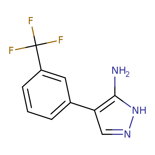 4-[3-(Trifluoromethyl)phenyl]-2H-pyrazol-3-amine