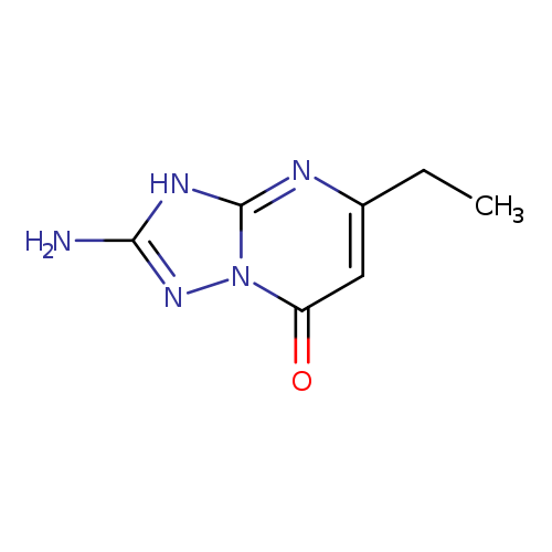 2-amino-5-ethyl-3H,7H-[1,2,4]triazolo[1,5-a]pyrimidin-7-one
