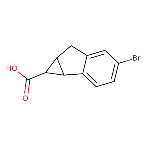 4-bromo-1h,1ah,6h,6ah-cyclopropa[a]indene-1-carboxylic acid