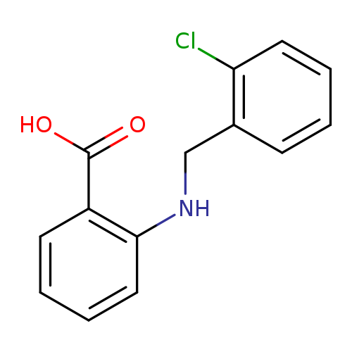 2-[(2-Chlorobenzyl)amino]benzoic acid