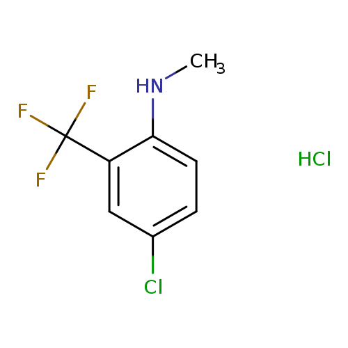 4-chloro-N-methyl-2-(trifluoromethyl)anilinehydrochloride