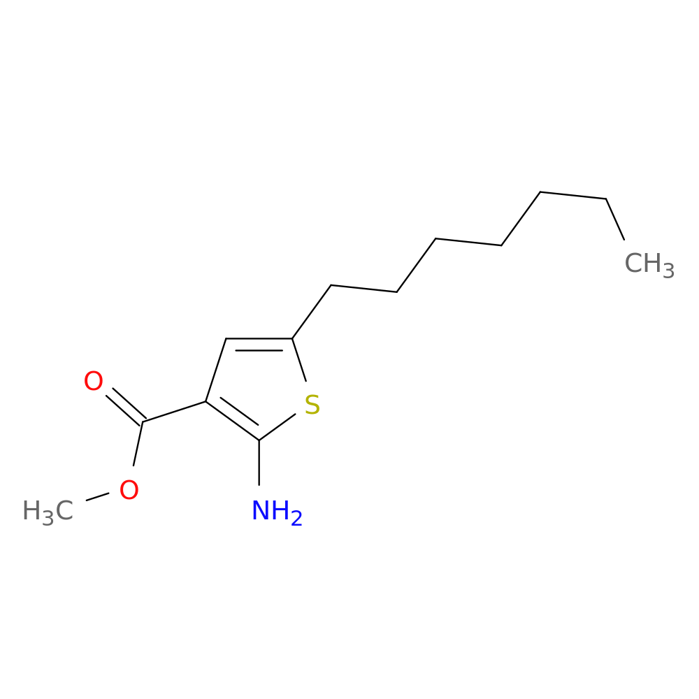 Methyl 2-amino-5-heptylthiophene-3-carboxylate