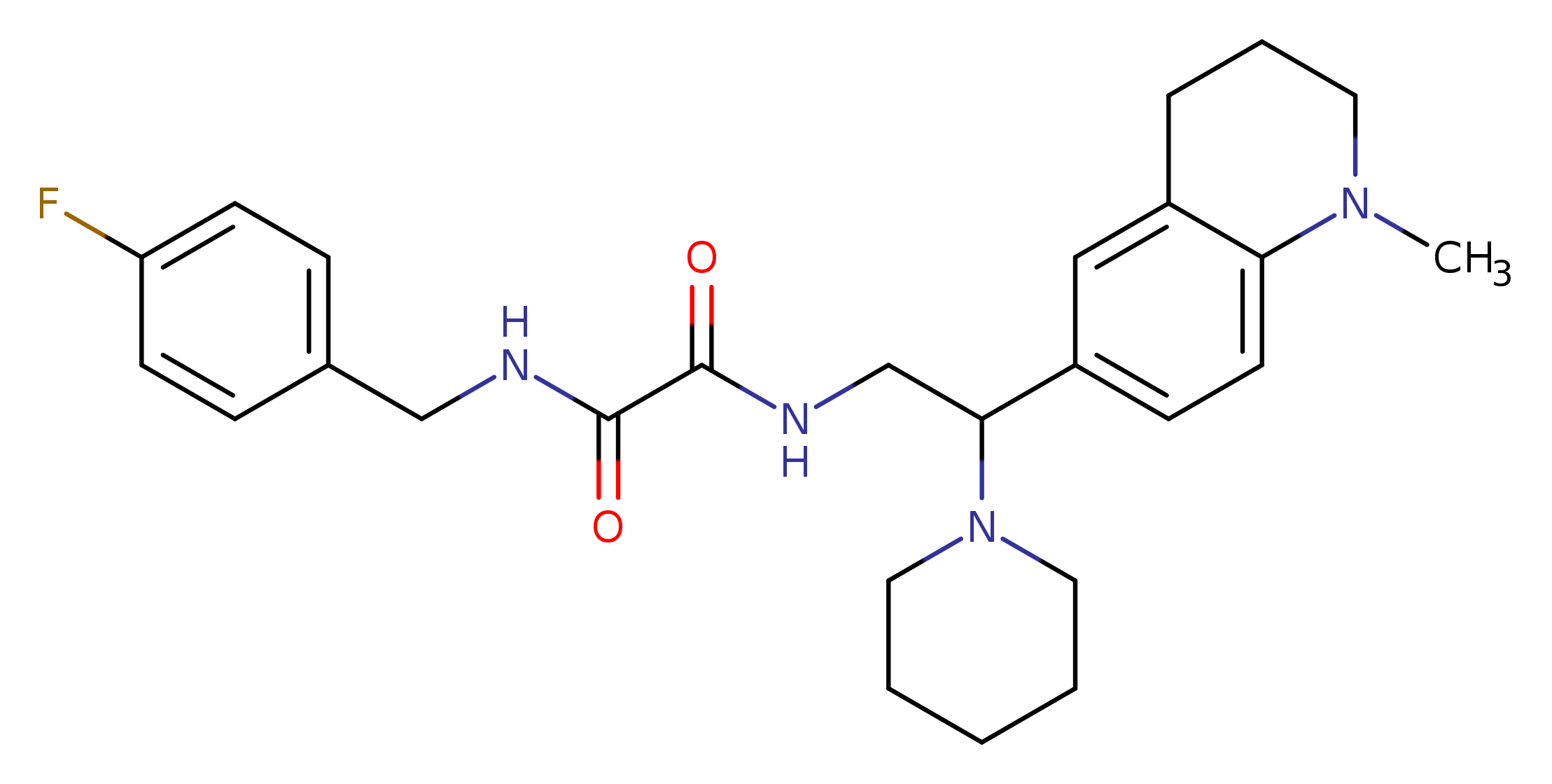 N'-[(4-fluorophenyl)methyl]-N-[2-(1-methyl-1,2,3,4-tetrahydroquinolin-6-yl)-2-(piperidin-1-yl)ethyl]ethanediamide
