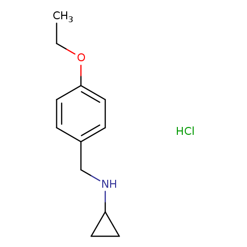 N-(4-ethoxybenzyl)cyclopropanamine hydrochloride