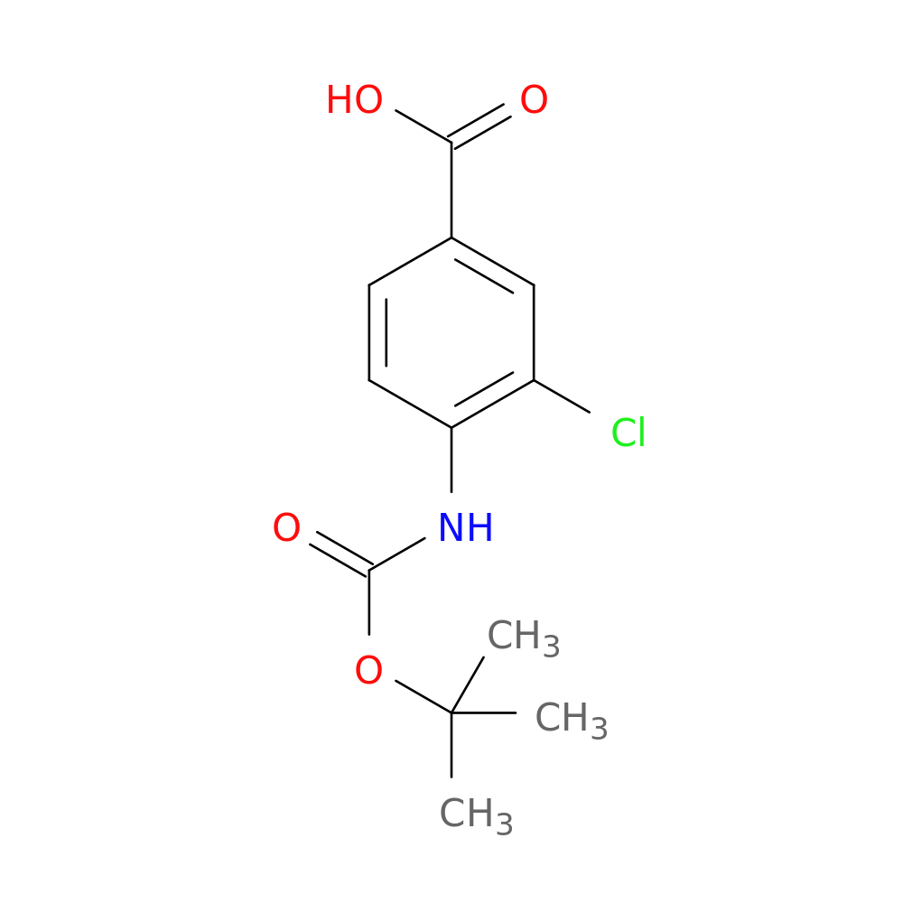 4-((Tert-Butoxycarbonyl)Amino)-3-Chlorobenzoic Acid