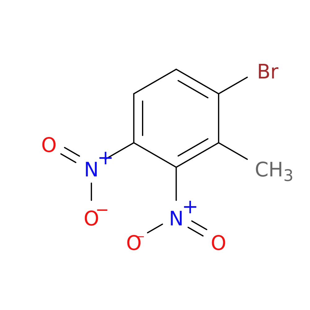 1-Bromo-2-methyl-3,4-dinitrobenzene
