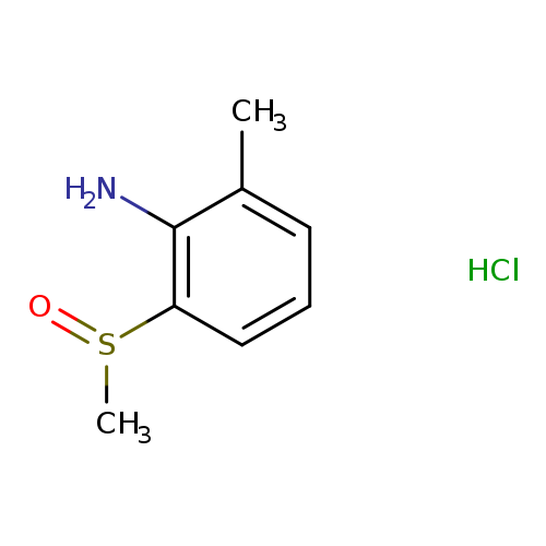 2-methanesulfinyl-6-methylaniline hydrochloride