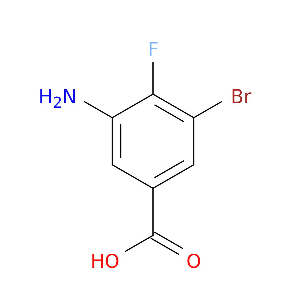 3-Amino-5-bromo-4-fluorobenzoic acid