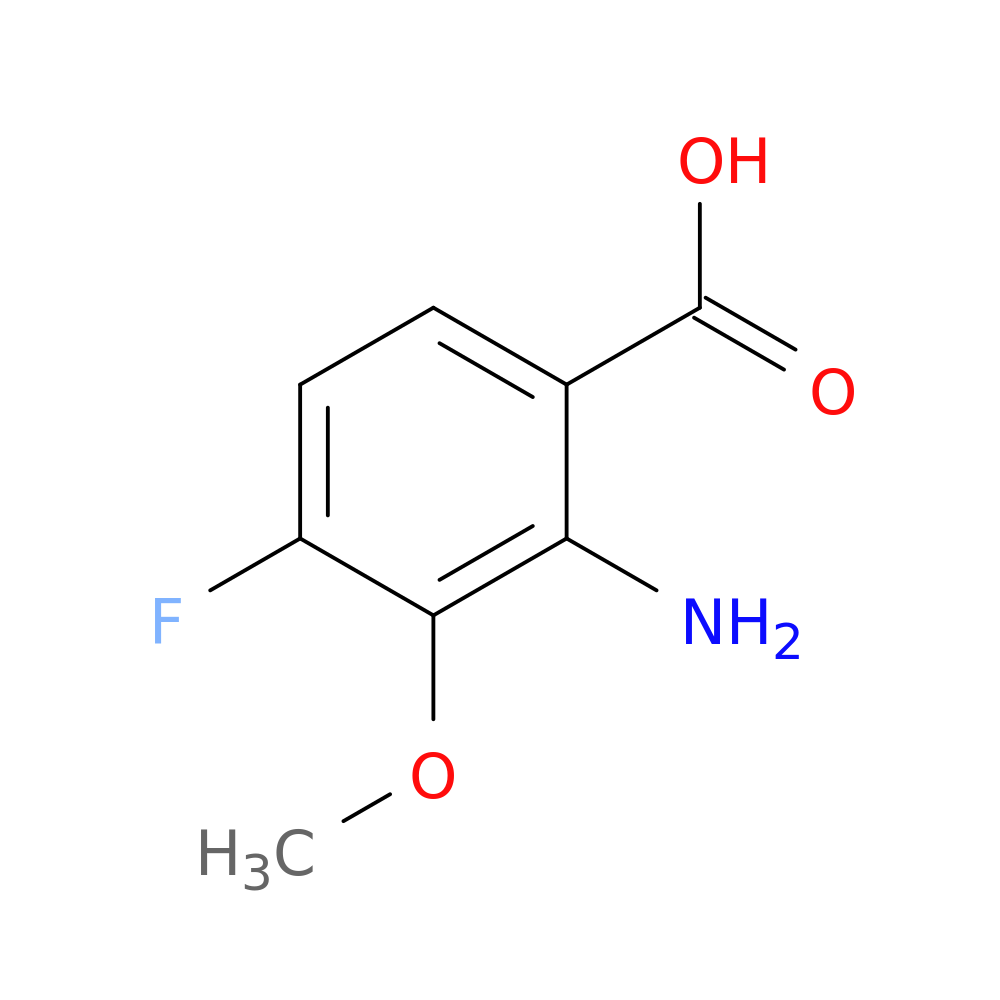 2-Amino-3-methoxy-4-fluorobenzoic acid