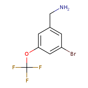 3-Bromo-5-(trifluoromethoxy)benzylamine