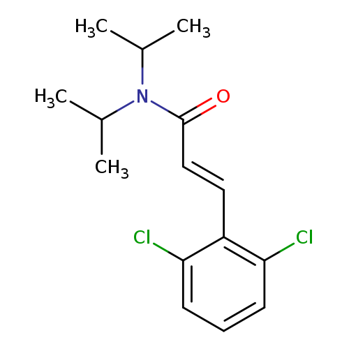 (2E)-3-(2,6-dichlorophenyl)-N,N-bis(propan-2-yl)prop-2-enamide