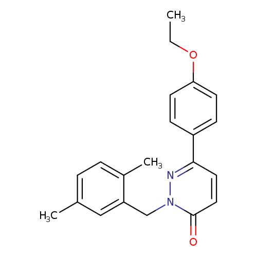 2-[(2,5-dimethylphenyl)methyl]-6-(4-ethoxyphenyl)-2,3-dihydropyridazin-3-one
