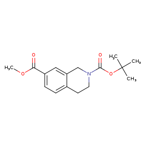 2-O-tert-butyl 7-O-methyl 3,4-dihydro-1H-isoquinoline-2,7-dicarboxylate