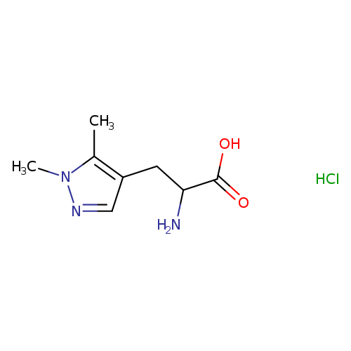 2-amino-3-(1,5-dimethyl-1H-pyrazol-4-yl)propanoic acid hydrochloride