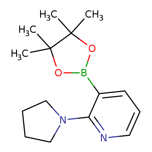 2-(Pyrrolidin-1-yl)-3-(4,4,5,5-tetramethyl-1,3,2-dioxaborolan-2-yl)pyridine