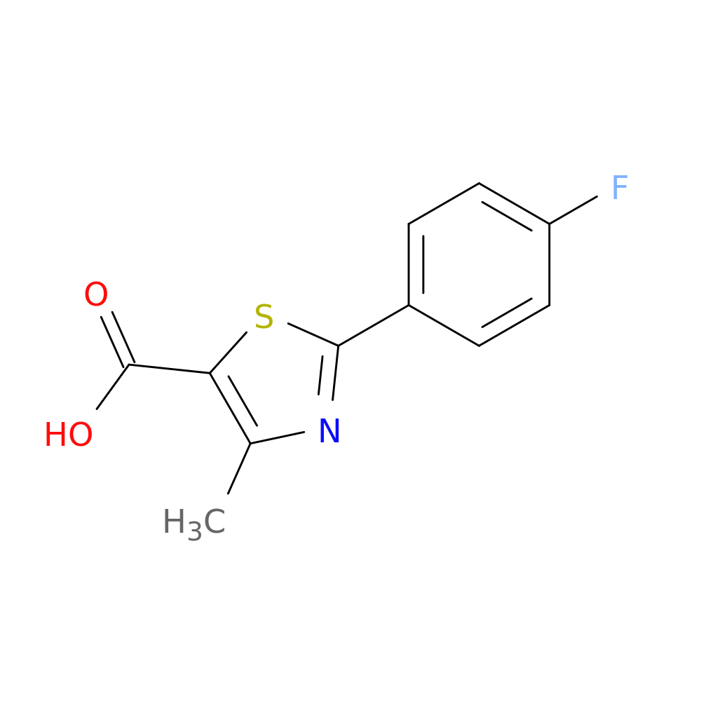 2-(4-Fluorophenyl)-4-methyl-5-thiazolecarboxylic acid