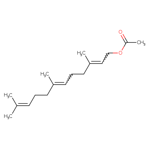 2,6,10-Dodecatrien-1-ol, 3,7,11-trimethyl-, 1-acetate