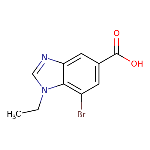 7-Bromo-1-ethyl-1,3-benzodiazole-5-carboxylic acid